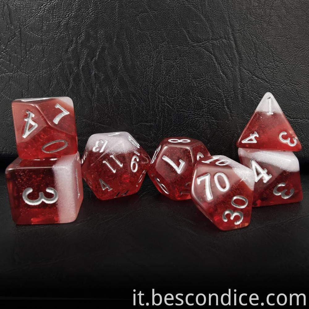 Novelty 7pcs Beerdice Polyhedral D D Dnd Dice 1